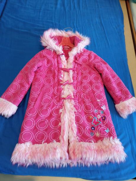 Teplučký kabát-kožuch ako z rozprávky, 110