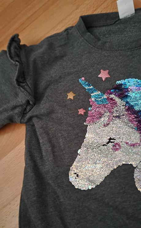 Mikina s flitrami, lindex,122