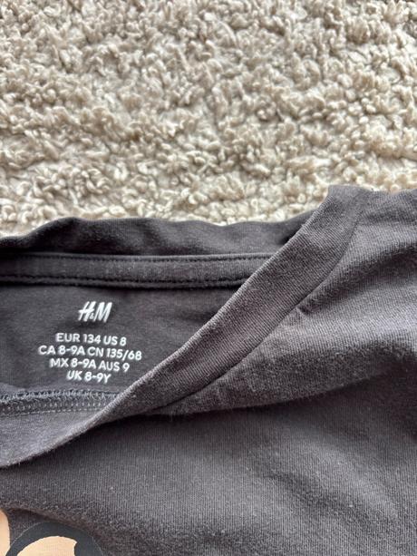 Tričko a kraťase, h&m,134