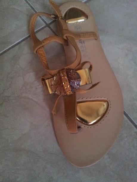 Stylove sandalky nenosene, 39