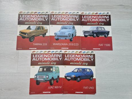 Modely mix legendarnich auticok,