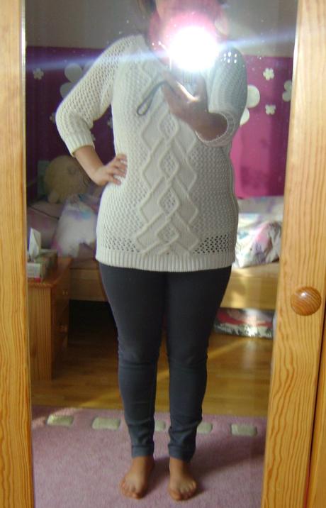 Sveter  dierkovaný, f&f,m