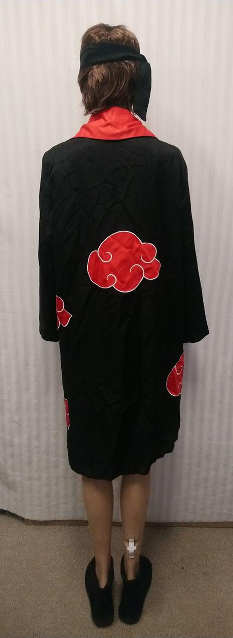 Kostým set dopln a plášť naruto shippuden akatsuki,