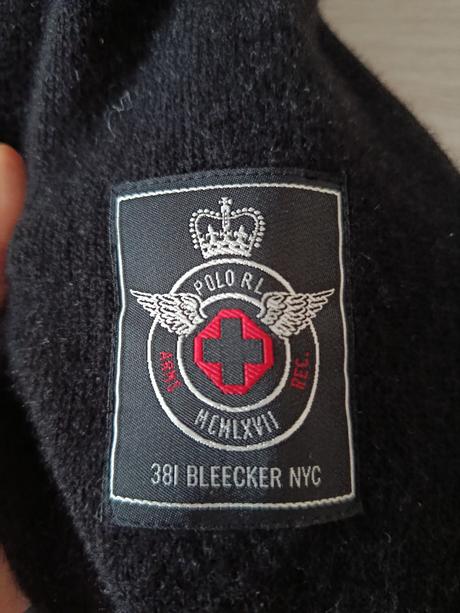 Hruby sveter, ralph lauren,xl