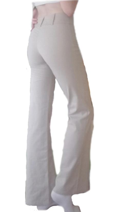 Krémové dlhé nohavice, street one,xs