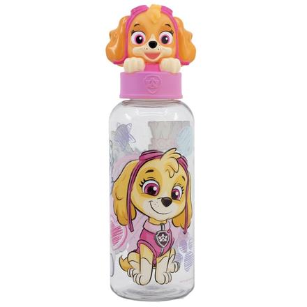Plastová 3d fľaša s figúrkou paw patrol, 560ml, 