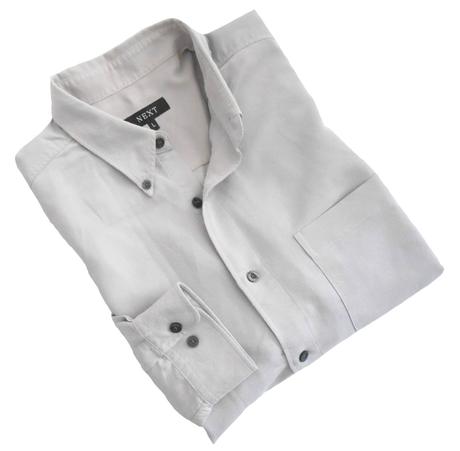 Šedá pánska košeľa next veľ.l, next,l