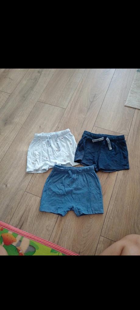 Chlapčenské kratasy 6-9 mesiacov, h&m,74