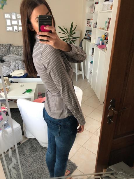 Damska sivá košeľa tommy hilfiger, tommy hilfiger,s