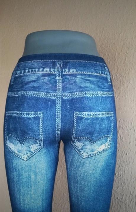 Legíny džínsový vzhľad, s/m, m / s