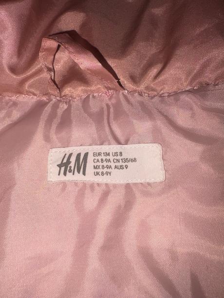 Dlhý prešívaný kabát desigual s textom v.122/128, desigual,128