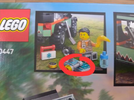 Lego city- terénne horské auto, 