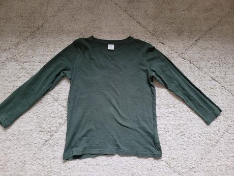 Tričko s dlhým rukávom lindex zelené, lindex,128