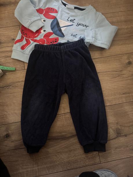 Set mikina a dvoje tepláky, lupilu,80