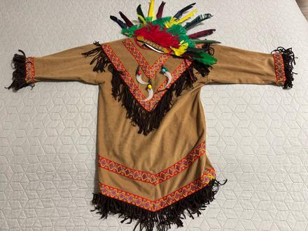 Karnevalový kostým indián, 