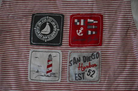 Pásikavé tričko, baby club,92