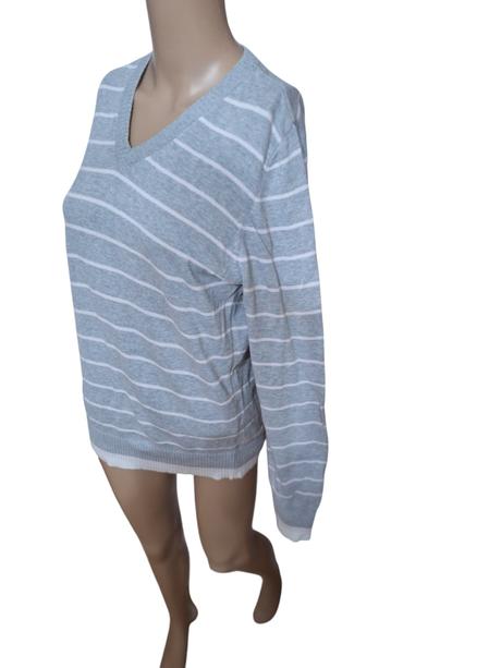 Dámsky pásikavý pulóver, 40