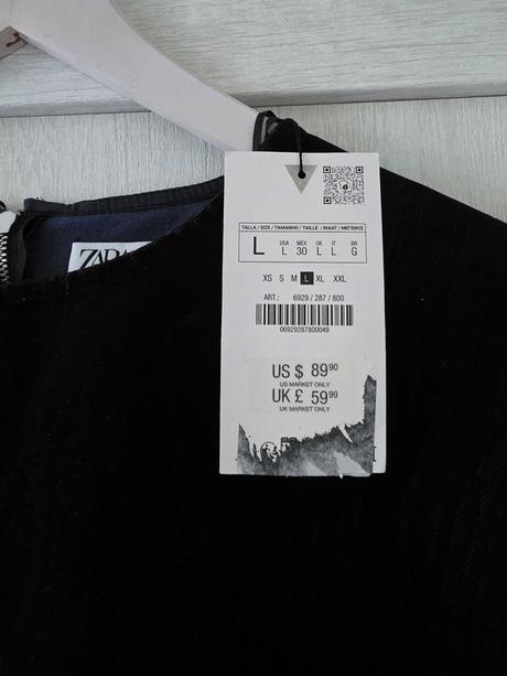 Džinsove šaty, zara,l