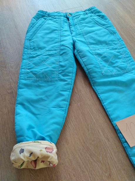 Zateplené nohavice, 122