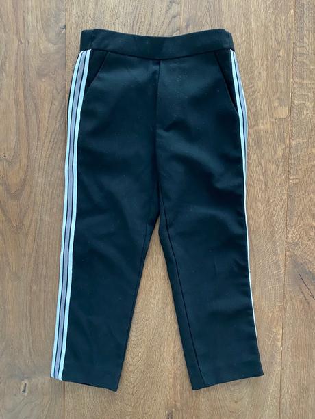 Čierne nohavice s lemovaním zara, zara,116