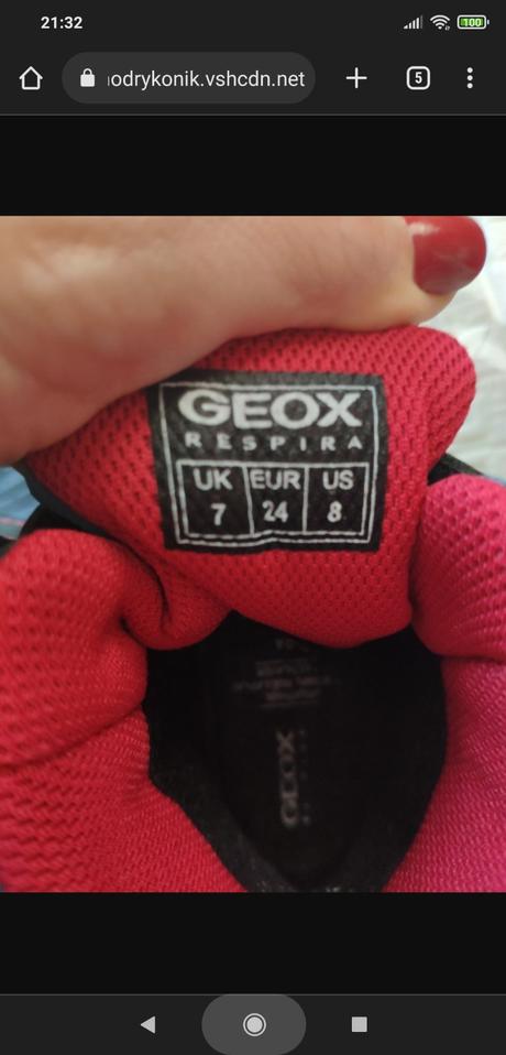 Zimne topanky geox, geox,23