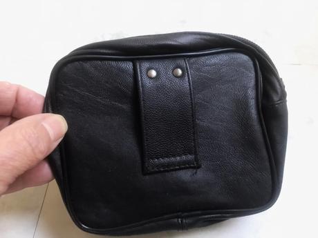Kožená taštička na opasok, 