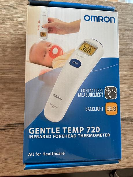 Teplomer omron gentle temp 720, omron