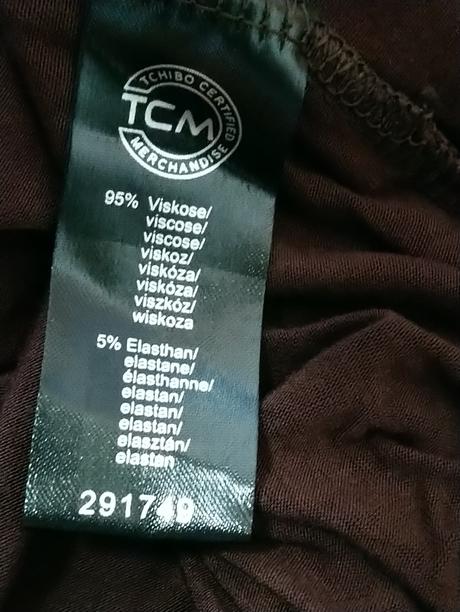 Dámska elastická tmavo hnedá sukňa woman, tcm, m/l, tcm,l