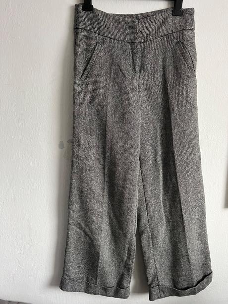 Zimne hrubsie tvidove nohavice 38, mohito,38