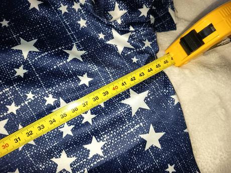 Elastické šaty s hviezdičkami, m