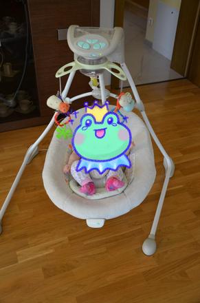 Bright starts ležadlo/hojdačka/kolíska seneca,