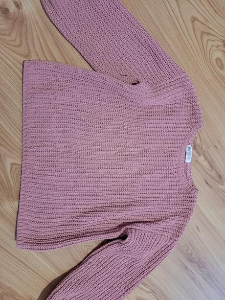 Dievčenský oversize svetrík, h&m,128