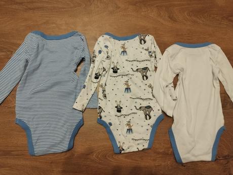 Body s dlhým rukávom zn. tchibo v. 74/80, tchibo,74