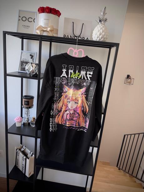 Anime mikinové šaty, amisu,xs