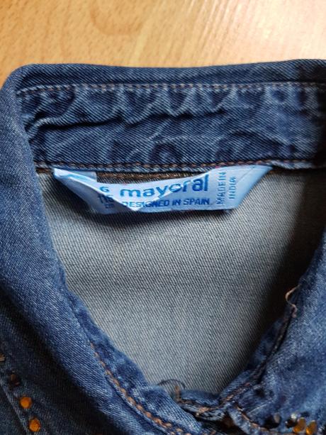 Košeľa rifľová mayoral, mayoral,116