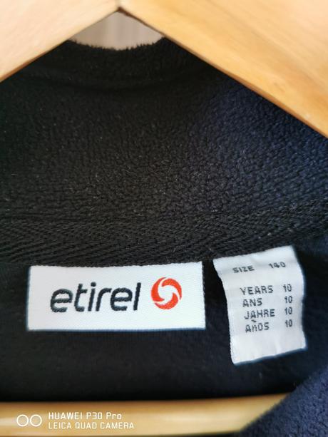 Chlapčenská fleecova mikina, etirel,140