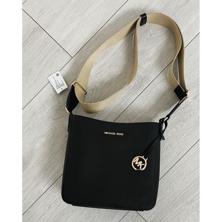 Michael kors messenger crossbody čierna, michael kors