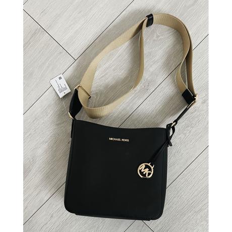 Michael kors messenger crossbody čierna, michael kors