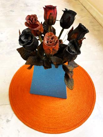 Vintage ruže / 7 ks, 