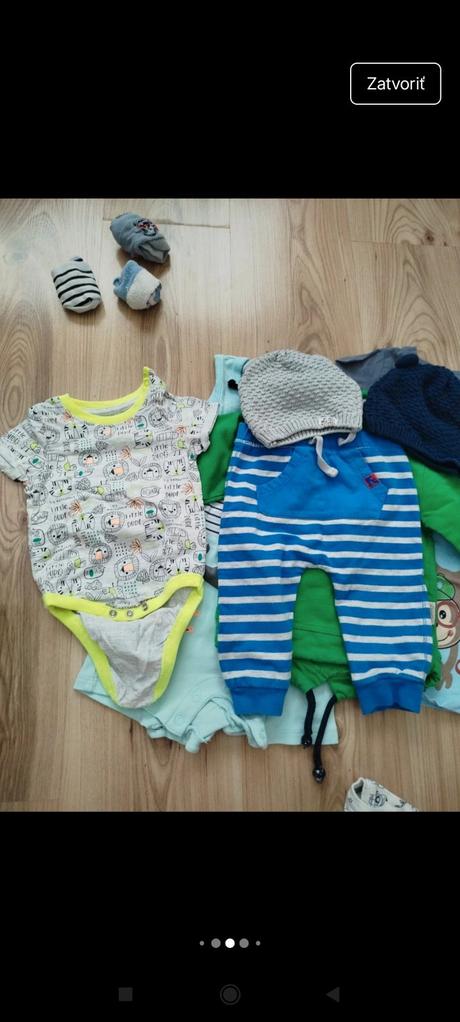 Vrece oblečenia, 68–80