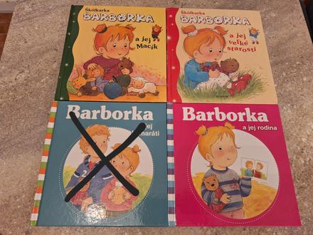 3x barborka kniha, 
