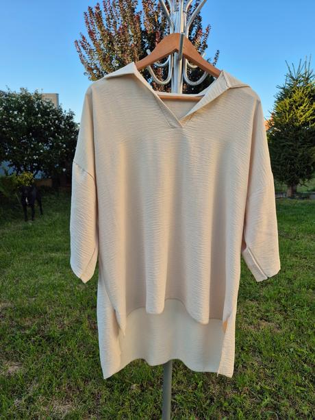 Voľná oversize blúzka, 