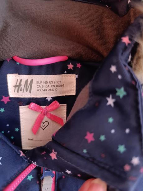 Zimná kombinéza hm 140, h&m,140