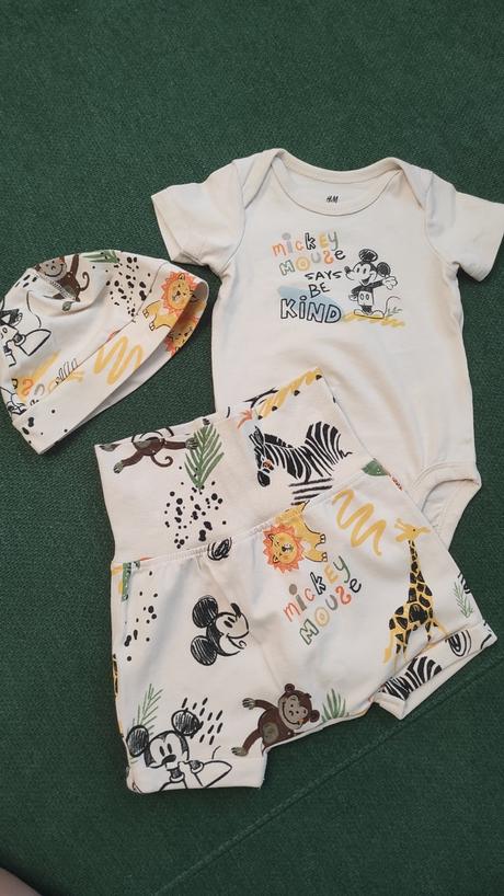 Mickey komplet, h&m,56