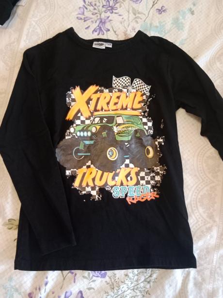 Tričko s dlhým rukávom, 128