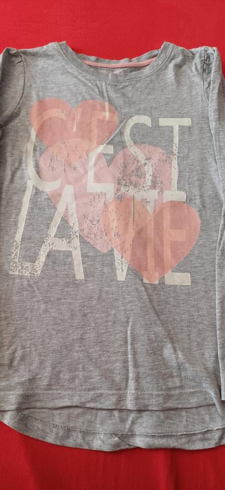 Tricka dlhy rukav 134/140-9kusov, sinsay,134