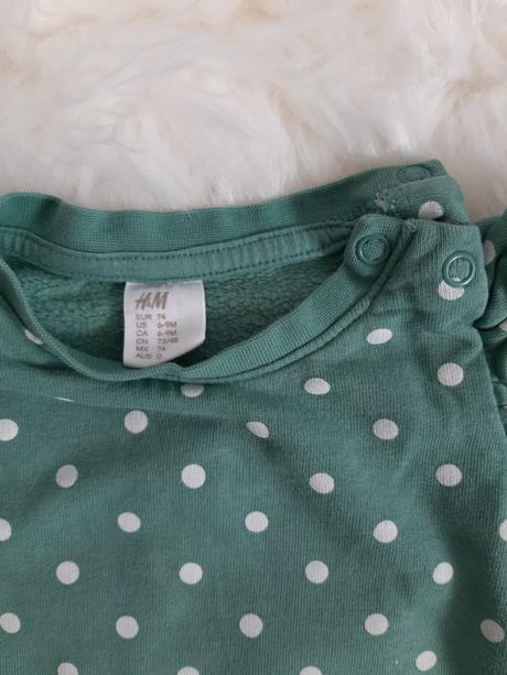 Mikina/tunika h&m, h&m,74