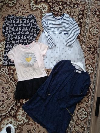 Šaty 122/128, h&m,128