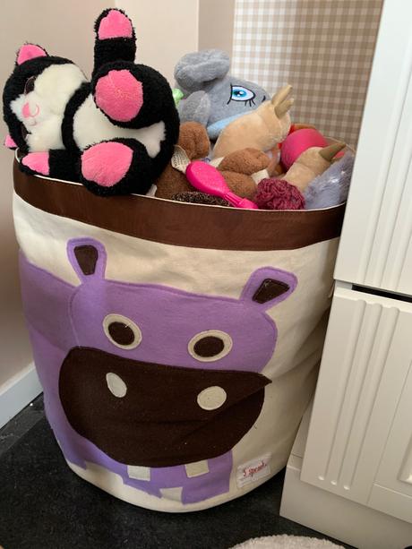 Úložný box velky na plysaky a ine zn. 3 spouts, 