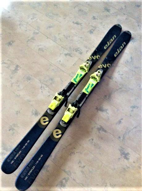 Carvingové lyže elan+viazanie tyrolia, elan,160-169 cm